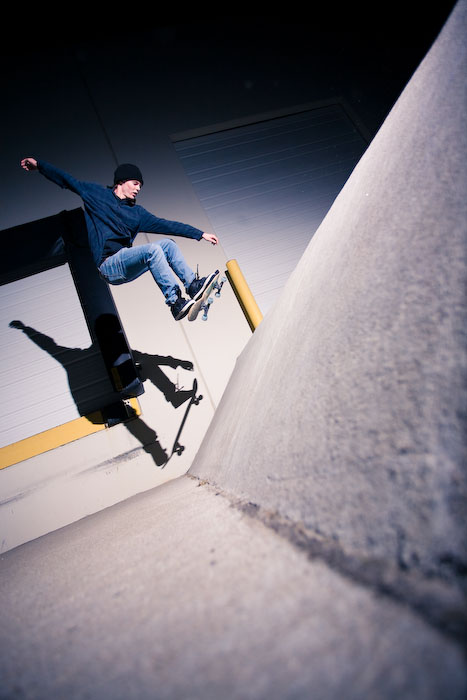 Alley oop ollie fakie