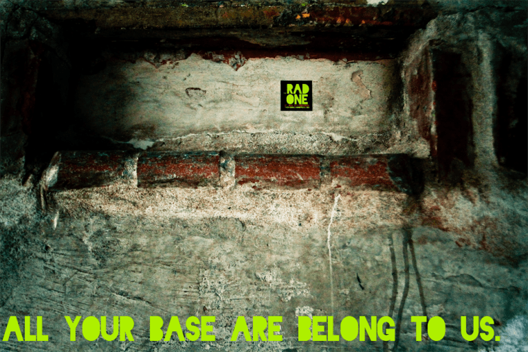 All your base are belong to us.