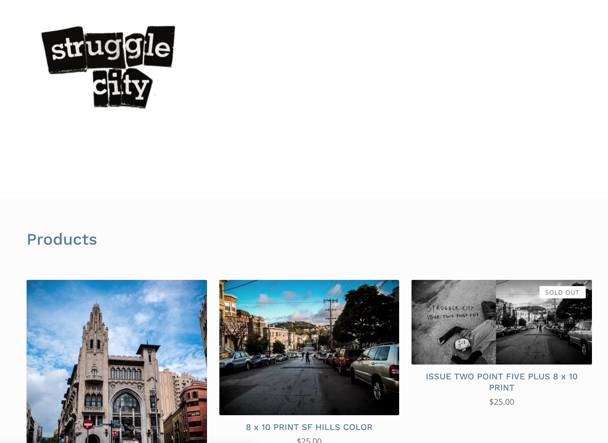 Support us by purchasing a zine or prints. 